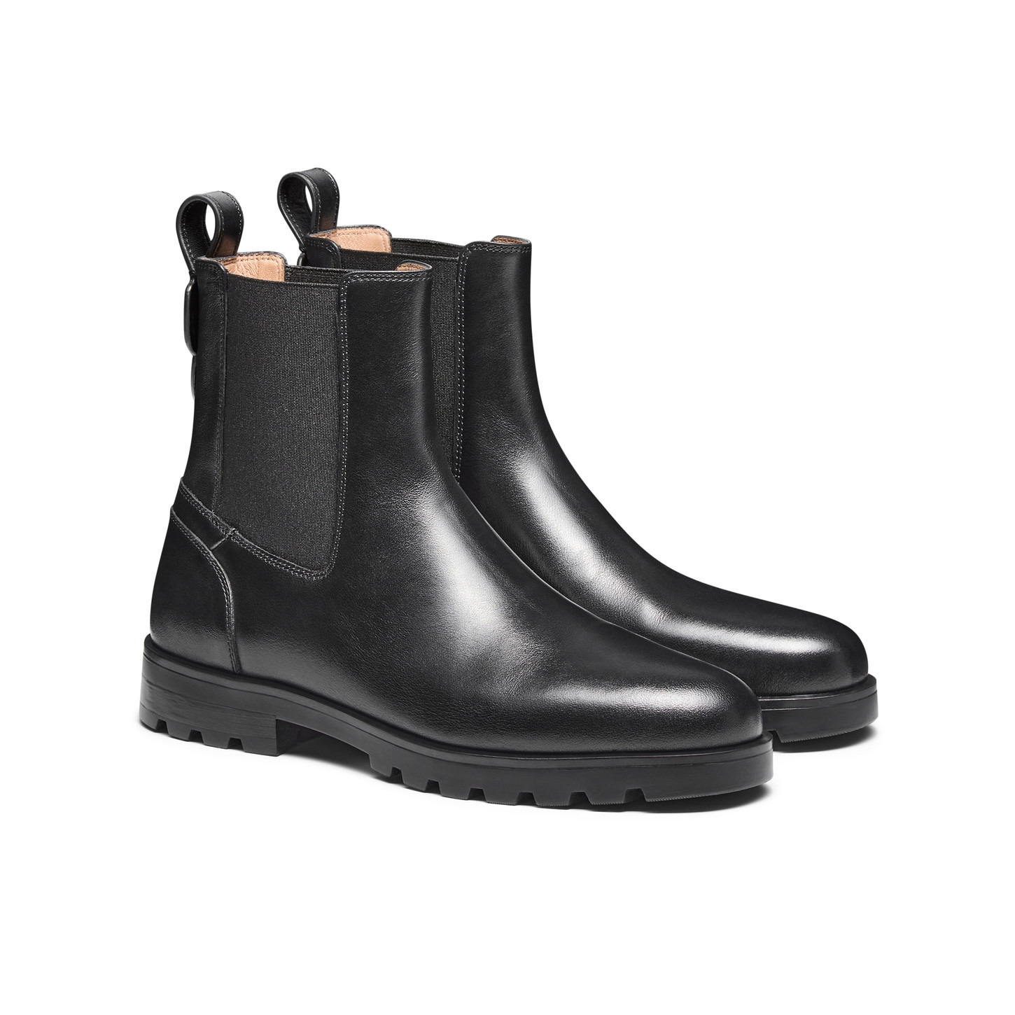 Women’s black leather Chelsea boot - 3
