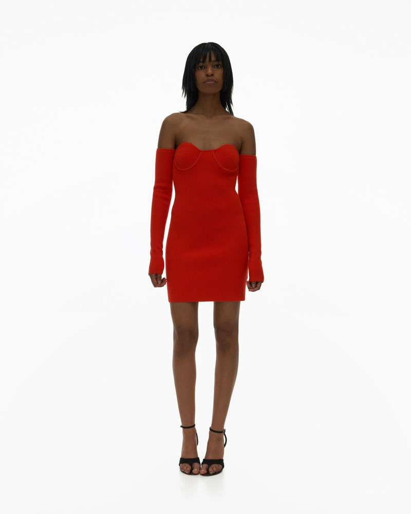 RIBBED CONTOUR DRESS 8
