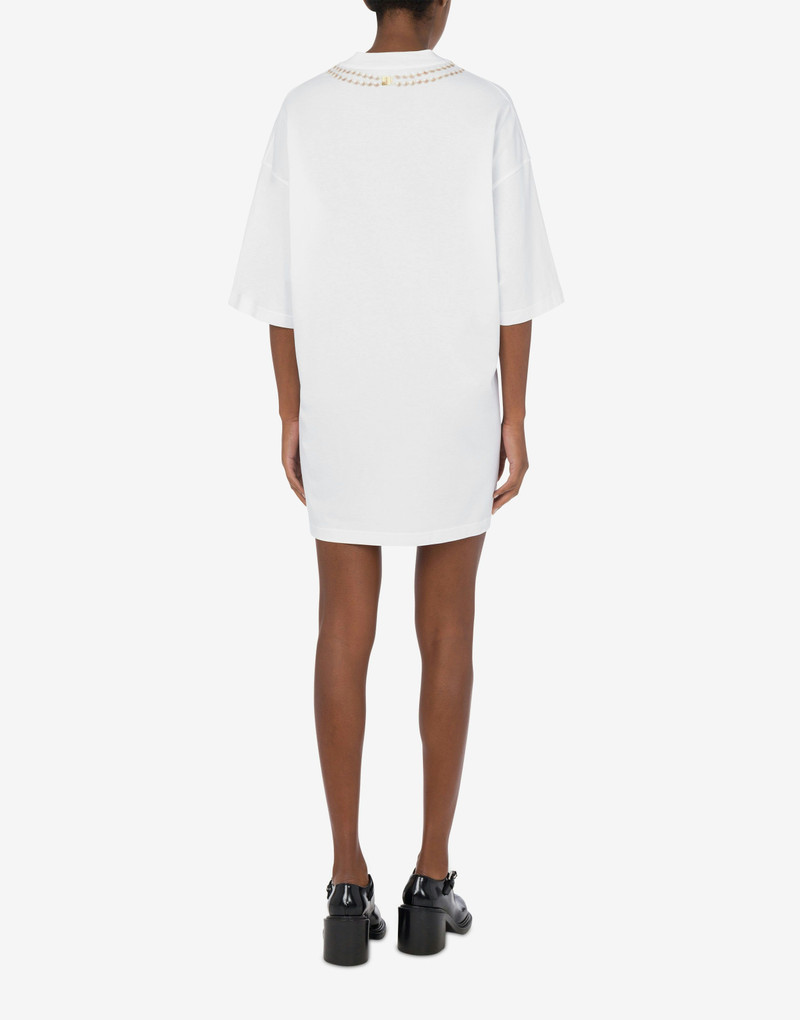 ORGANIC JERSEY DRESS MOSCHINO BREAKFAST 3