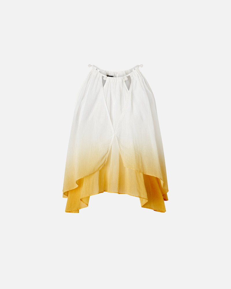 VOLUMINOUS SLEEVELESS TOP WITH SHADE 1