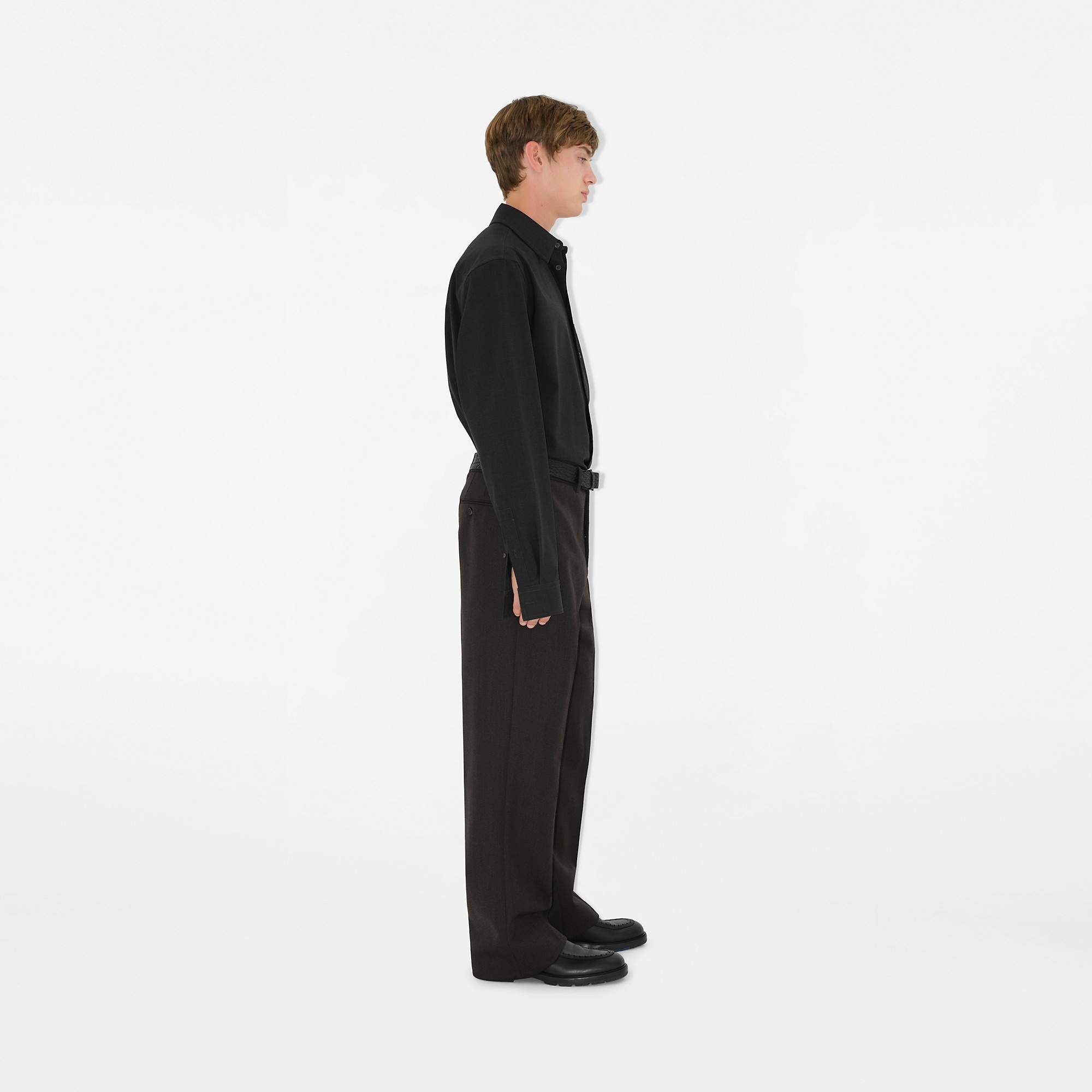 Wool Tailored Trousers - 3