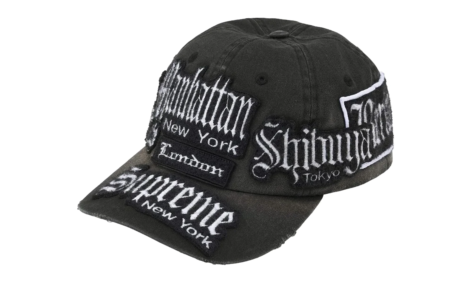 City Patches 6-Panel Hat "SS26 - Black" SU27533 - 1