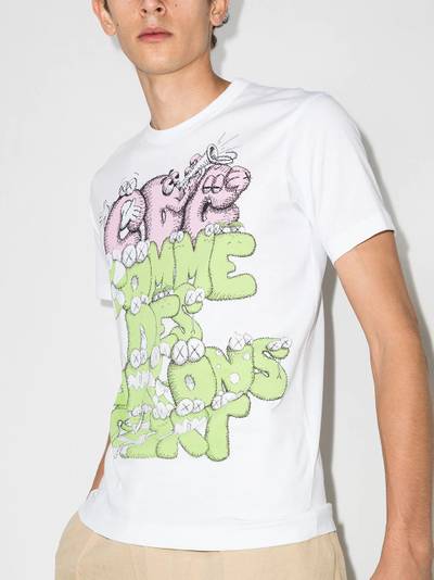 Comme des Garçons SHIRT logo-print short-sleeve T-shirt outlook