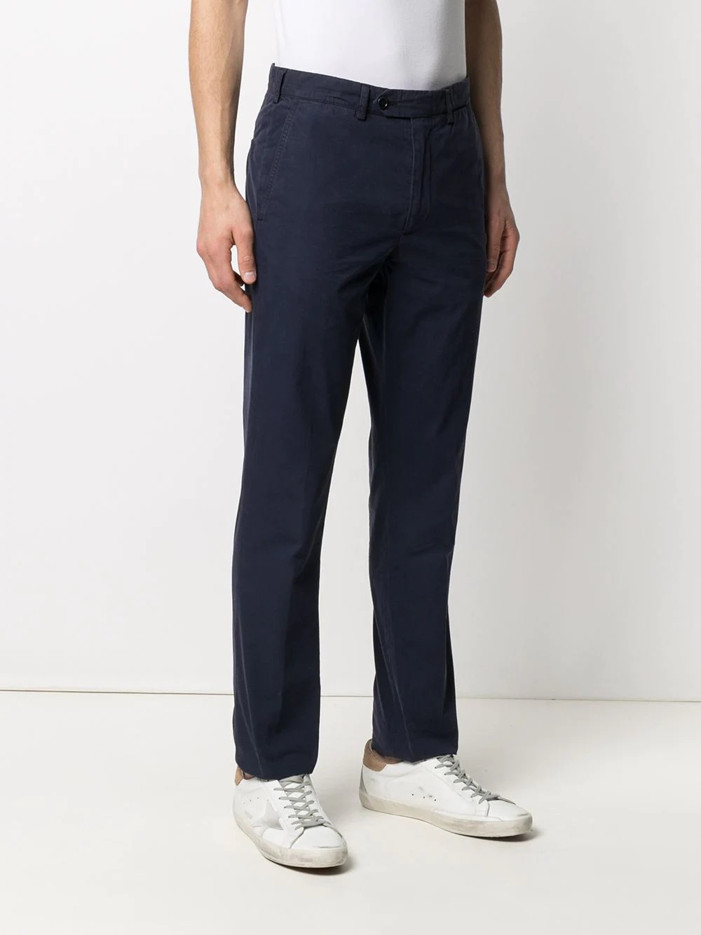 cotton chino trousers - 3