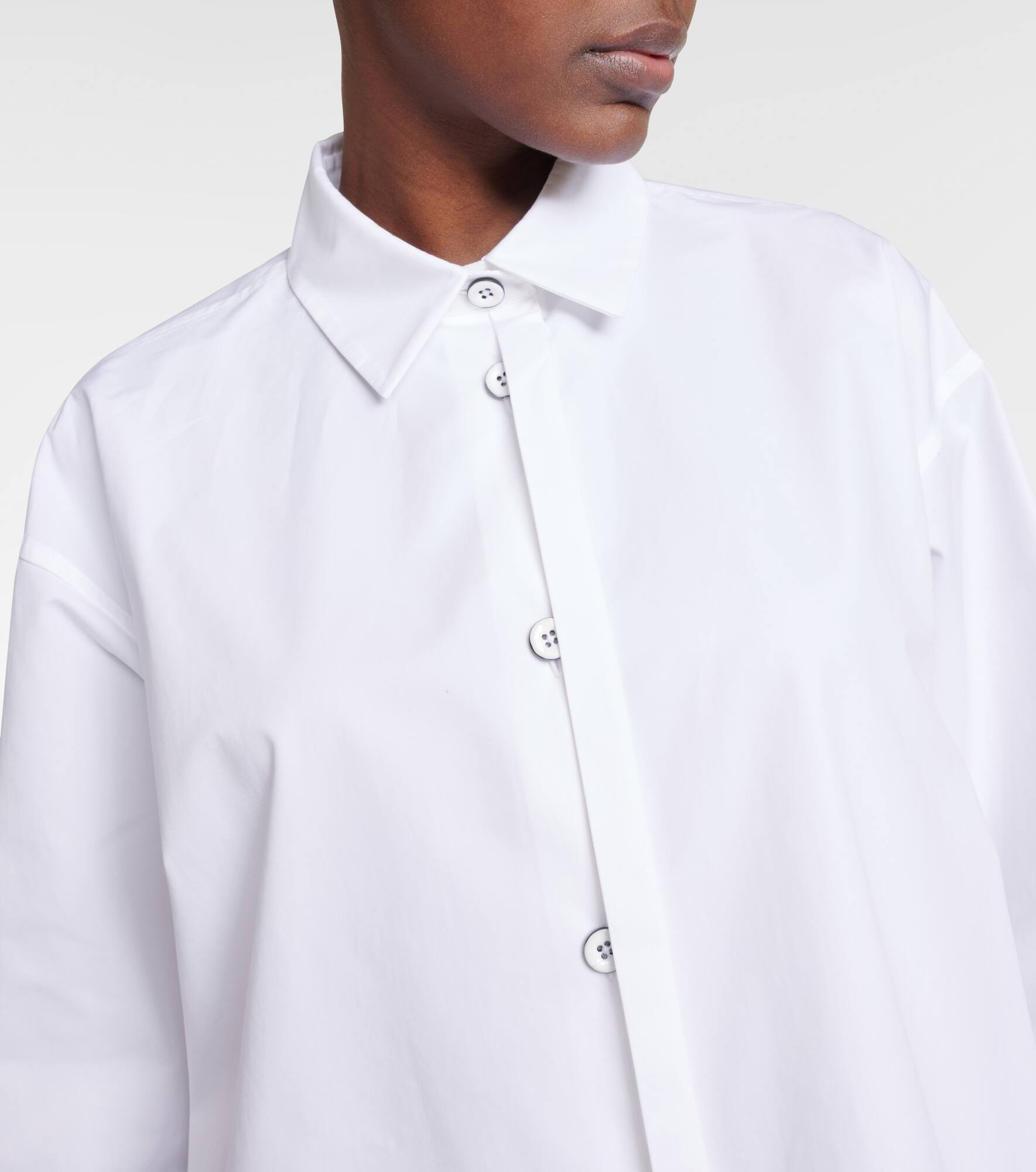 Cotton poplin shirt - 4