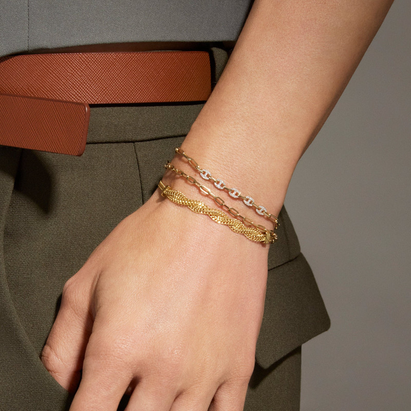 Woven In Gold Braided Bracelet 5