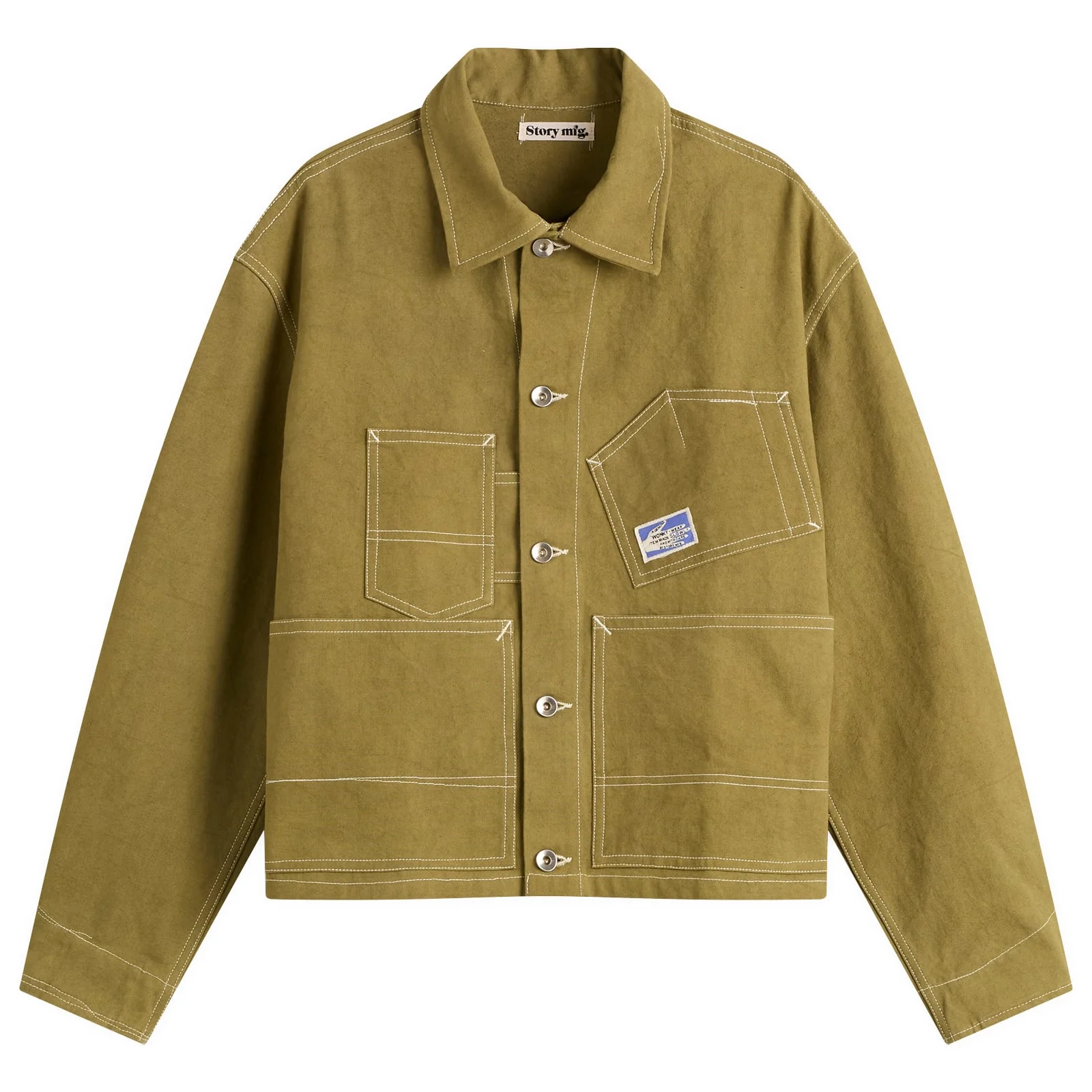 Story mfg Station Canvas Wonky-Wear Jacket - 1