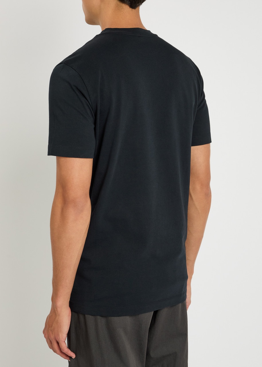 Moncler Logo Badge Cotton T-shirt - 3