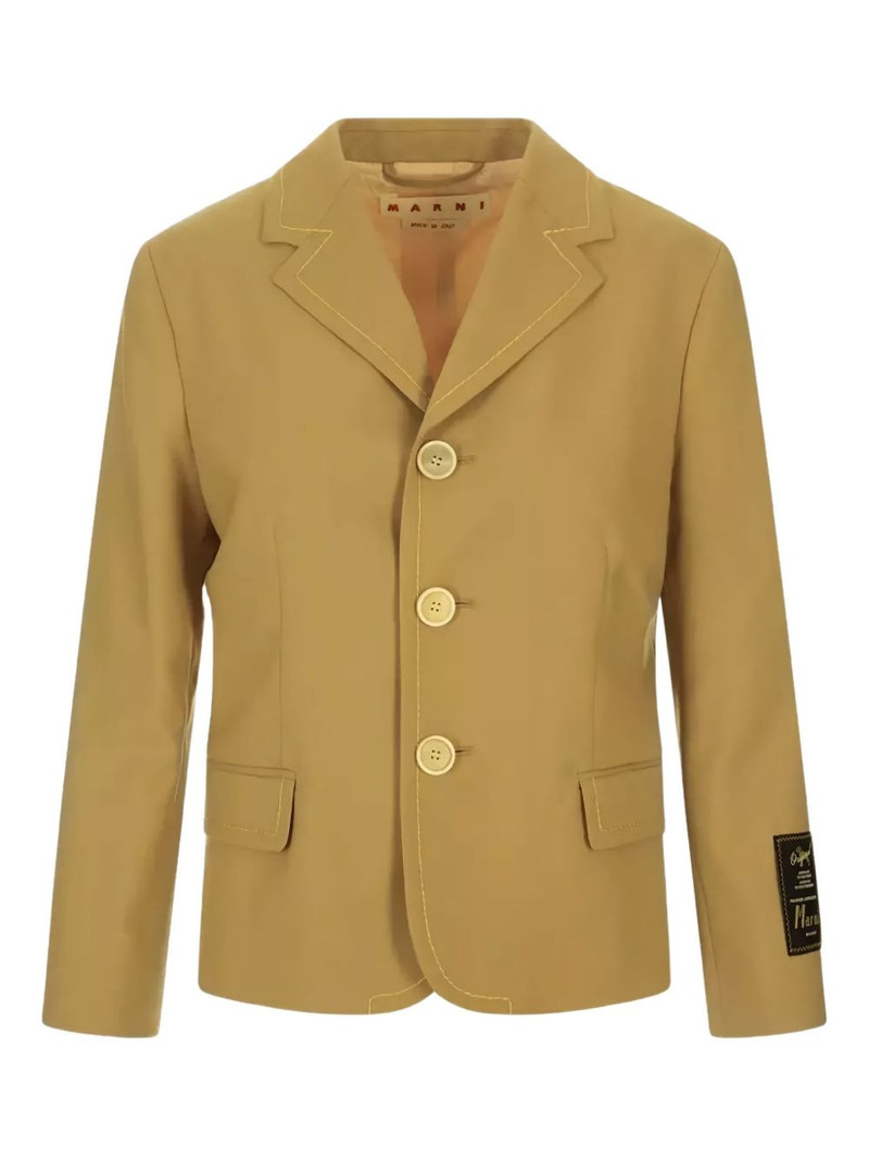 button logo blazer 1