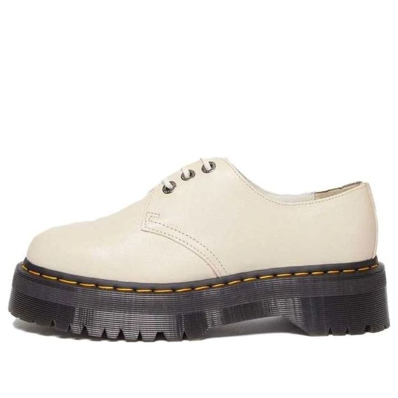 Dr. Martens 1461 II Pisa Leather Platform Shoes 'Parchment Beige' 30612292 - 1