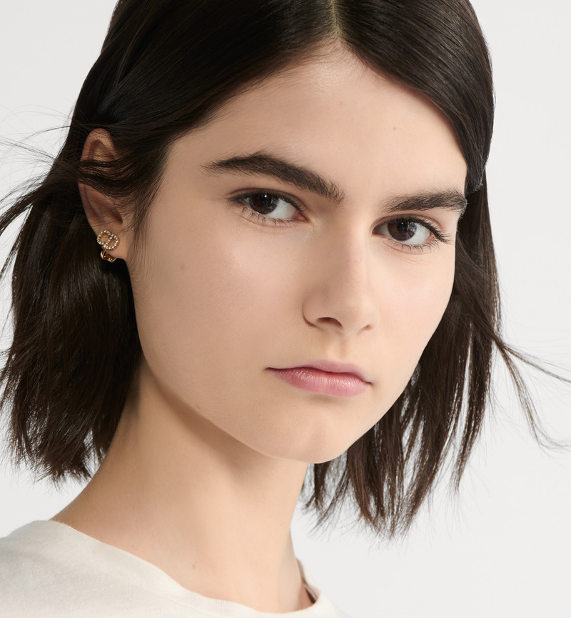 Dior Clair D Lune Clip Earrings outlook