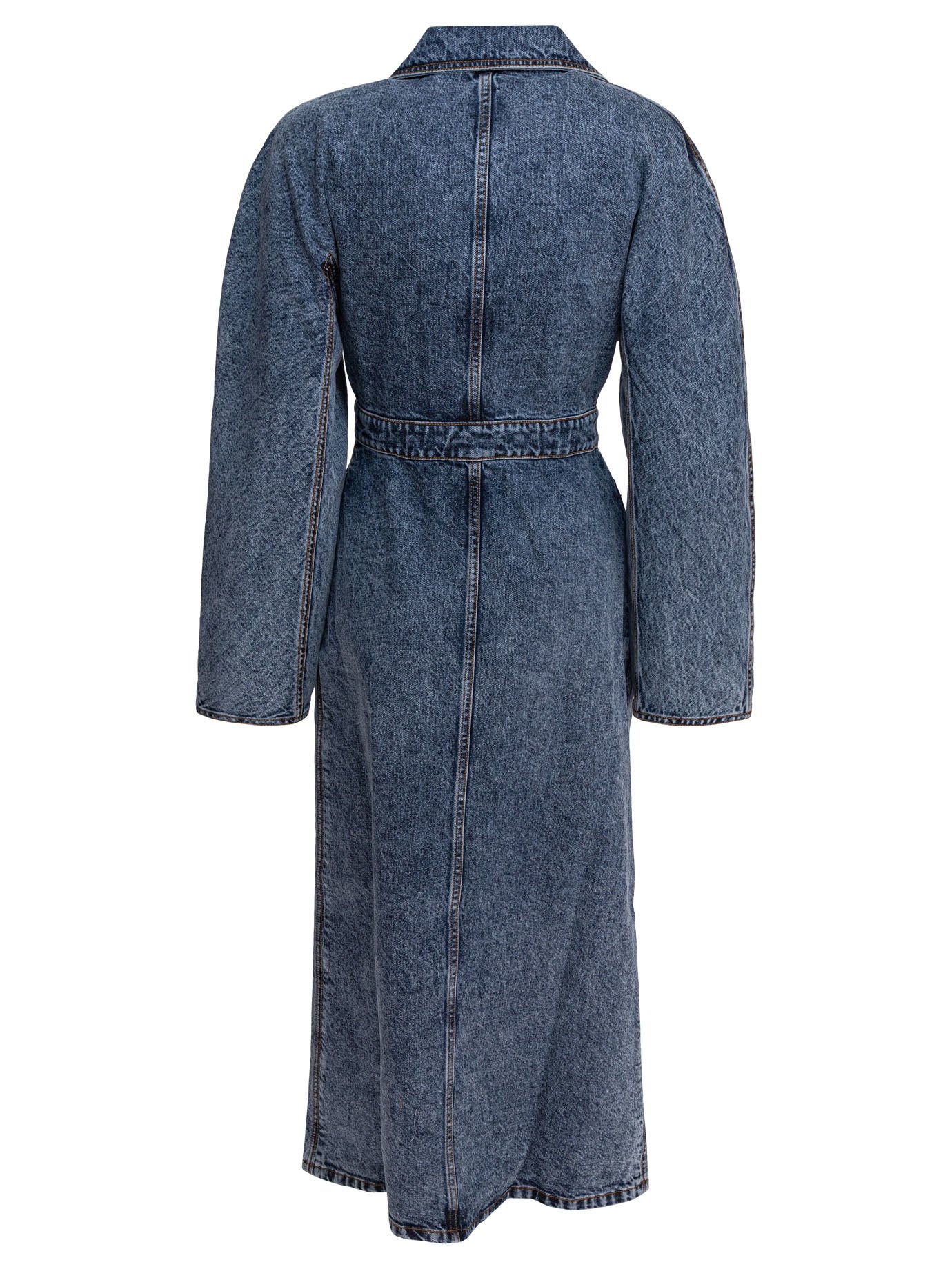 Alaïa Denim Trench Coat - 2