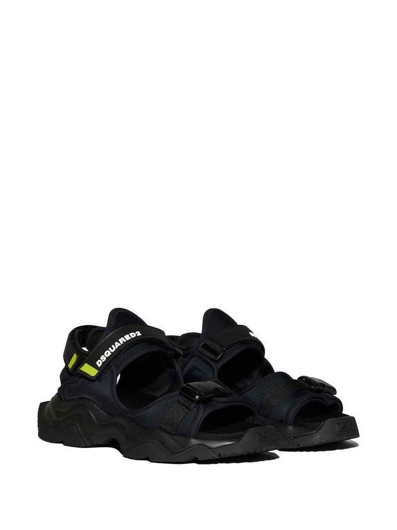 DSQUARED2 touch-strap sandals outlook