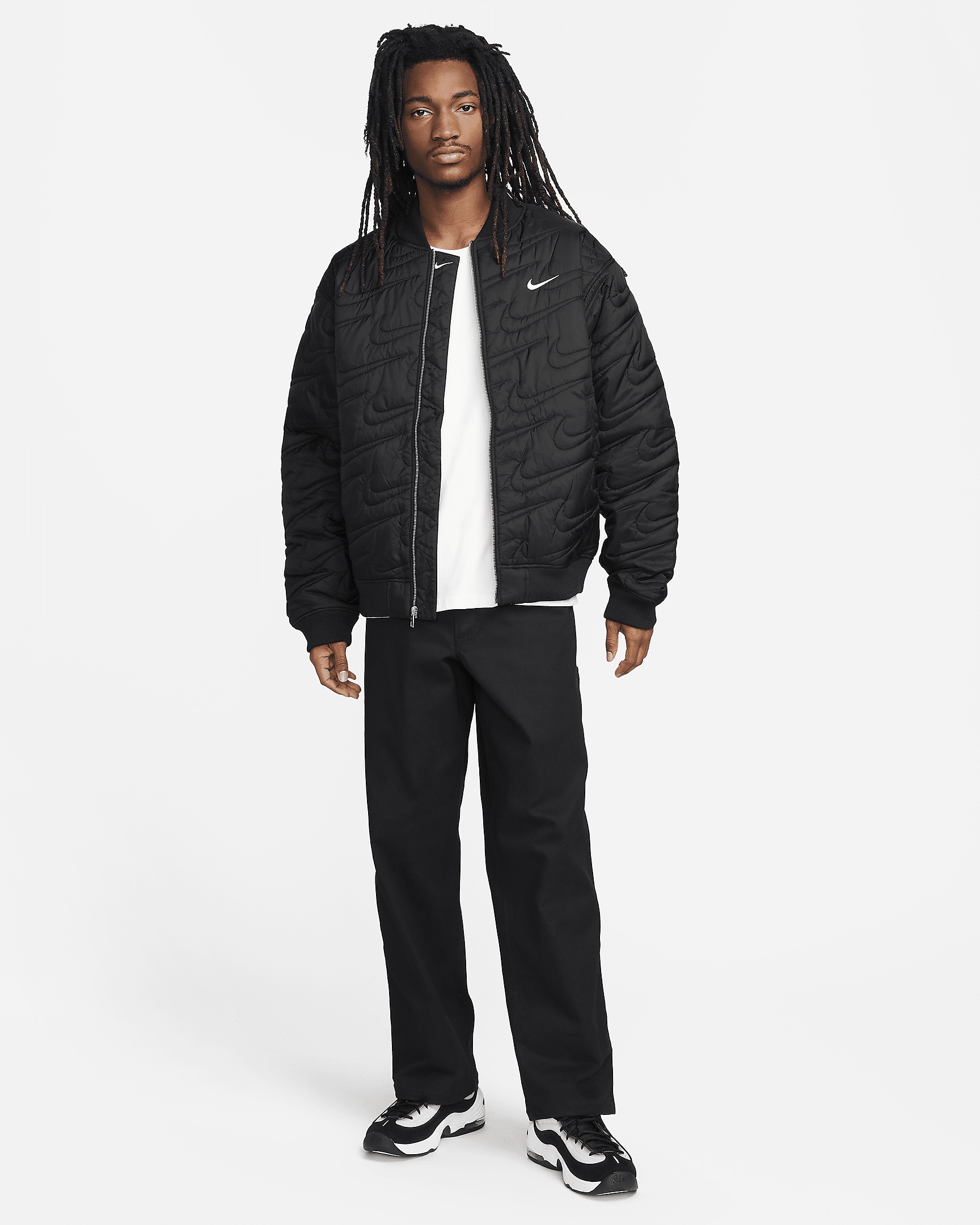 Nike Nike Sportswear Swoosh Men s Quilted Jacket REVERSIBLE