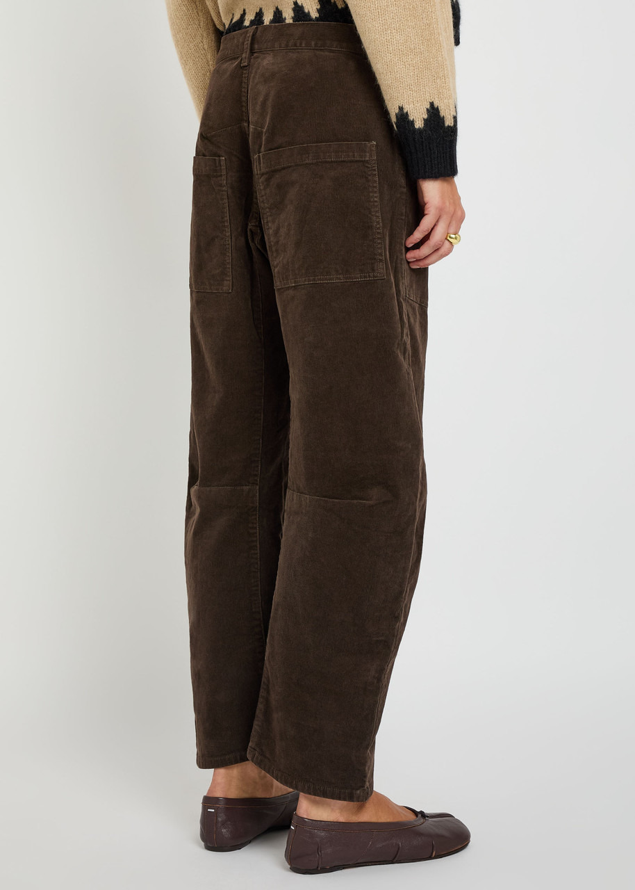 Nili Lotan Shon Barrel-leg Corduroy Trousers - 3
