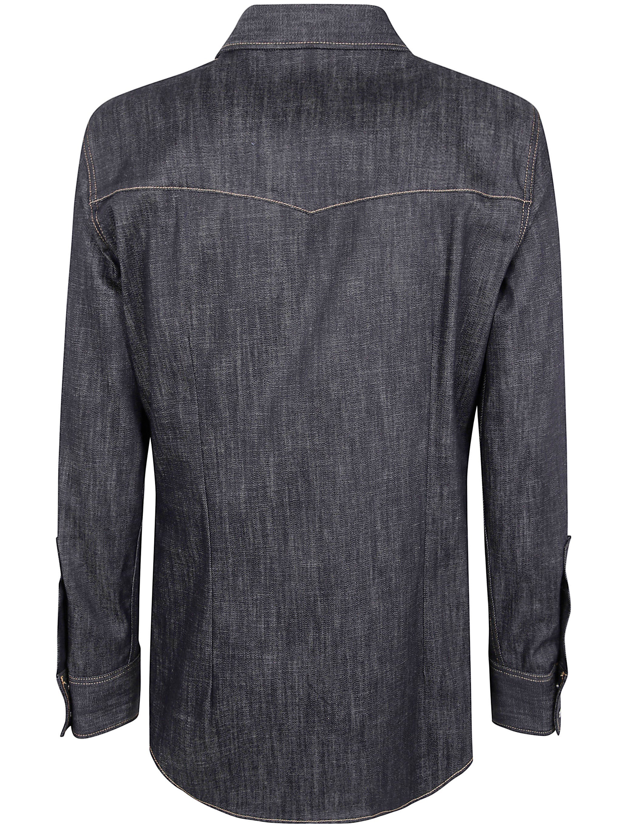Dsquared2 Men Fashion Western Shirt - 4