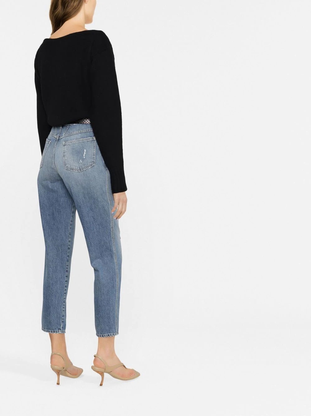 boat-neck jumper - 4