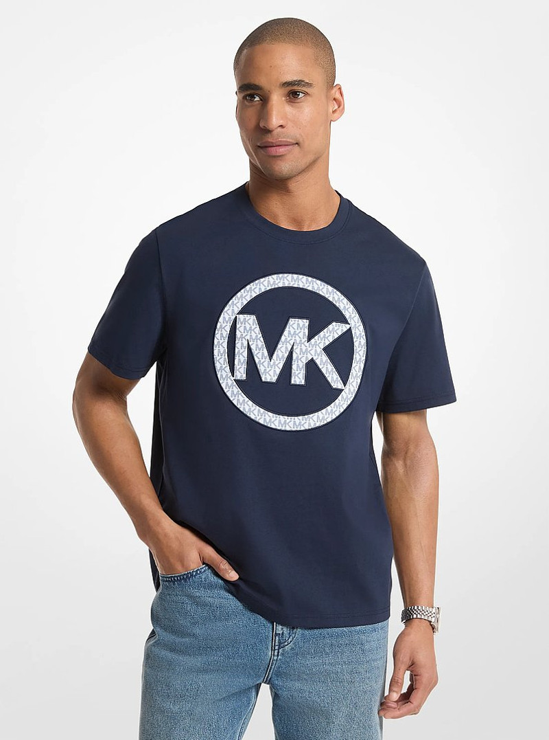 Logo Cotton Jersey T-Shirt 1