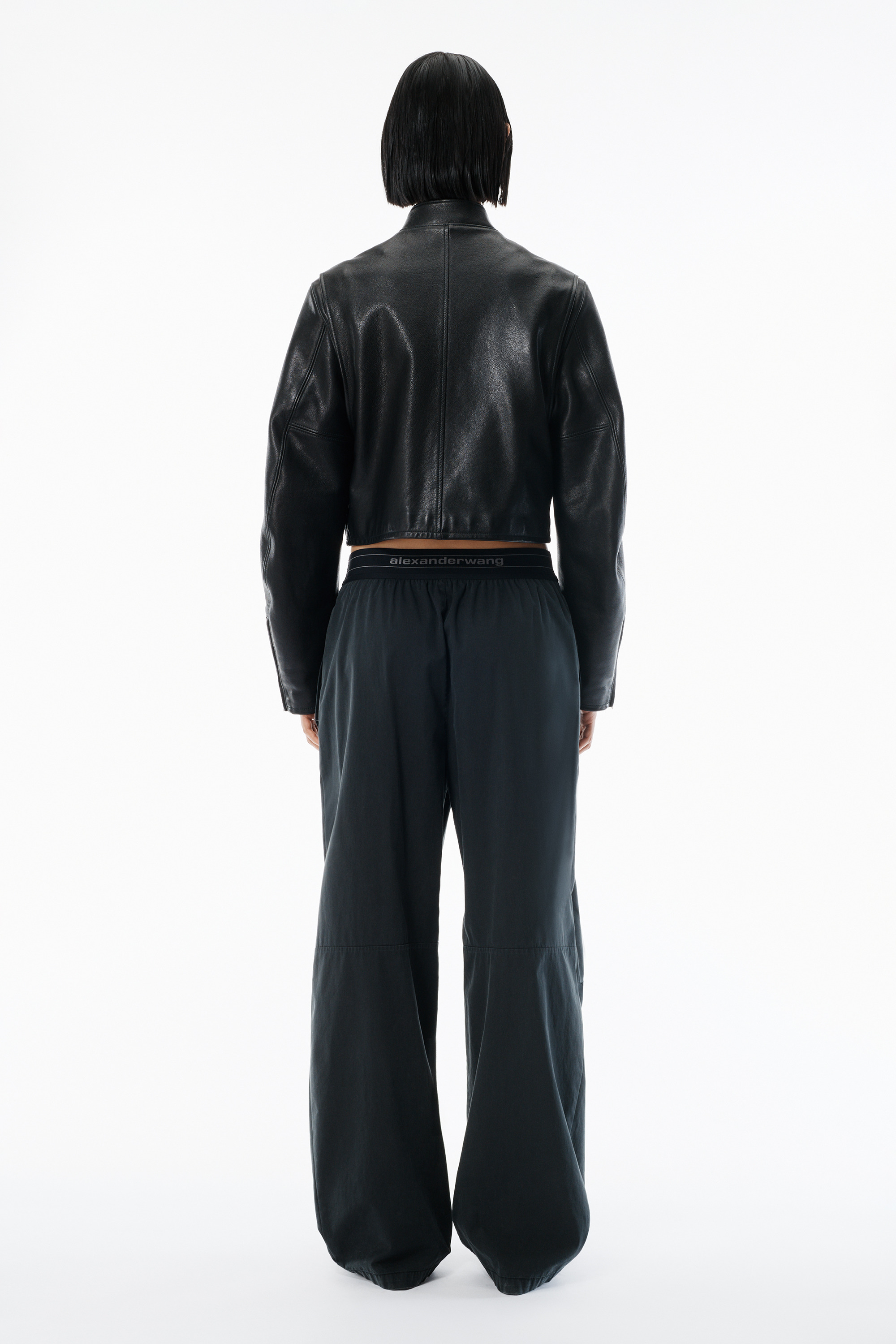 Black Chino Articulated Pant - 4