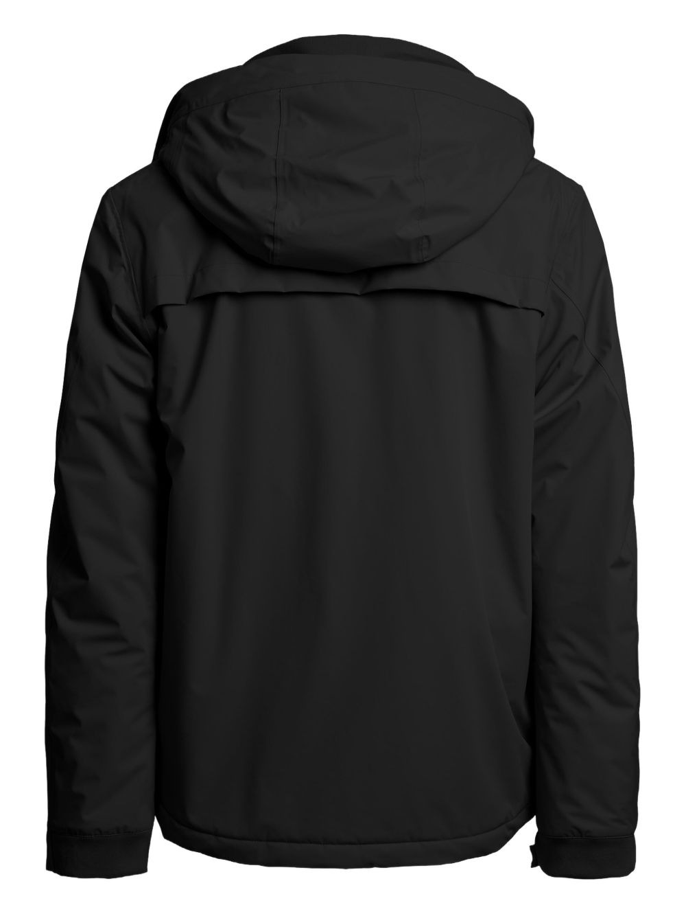 hooded zip-fastening jacket - 2