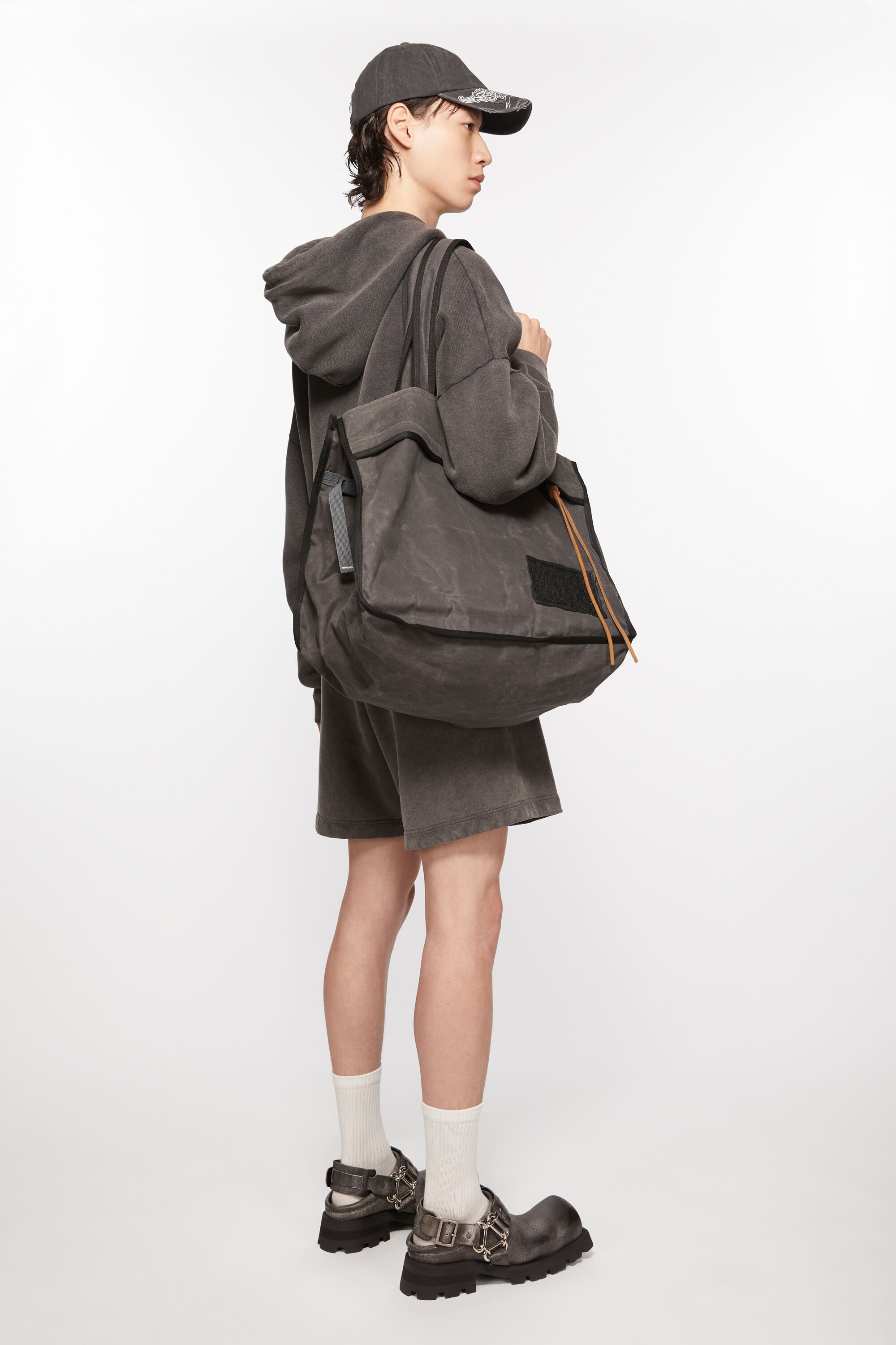 Tote bag - Grey/black - 3
