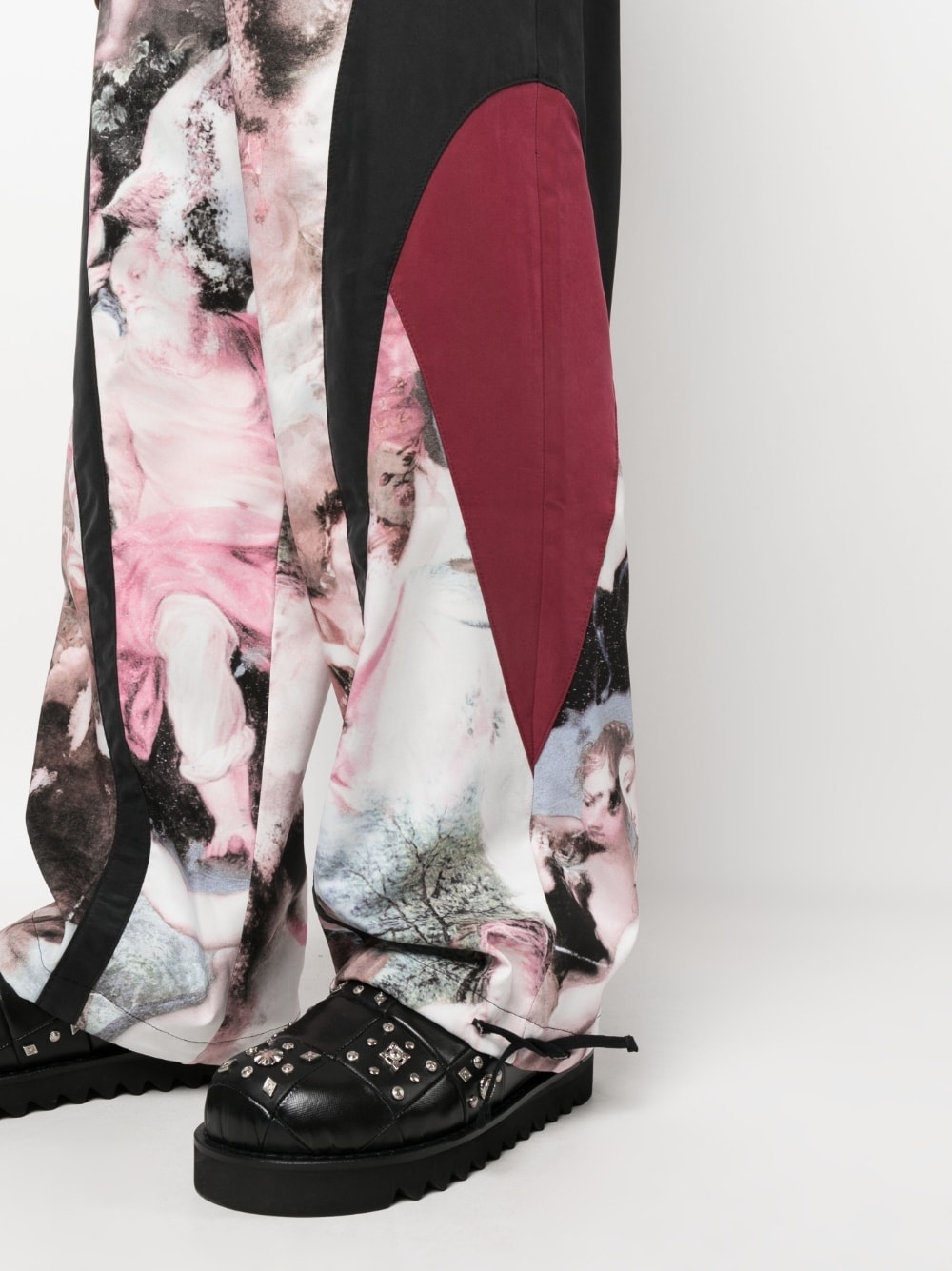 Pastel-print track pants - 5