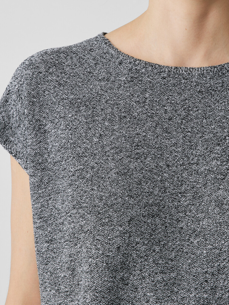 Organic Linen Cotton Square Top 5