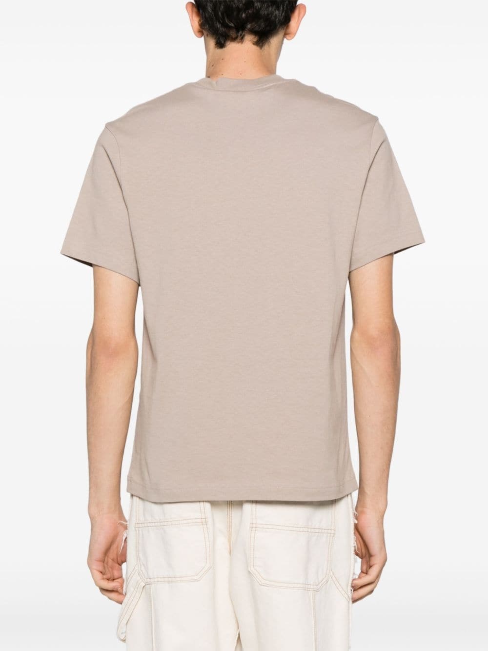 logo-print cotton T-shirt - 4