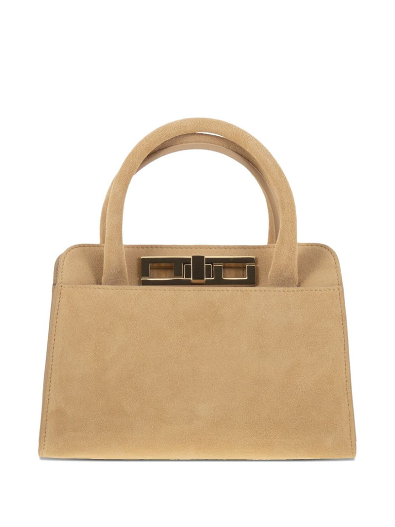 small suede tote bag 1