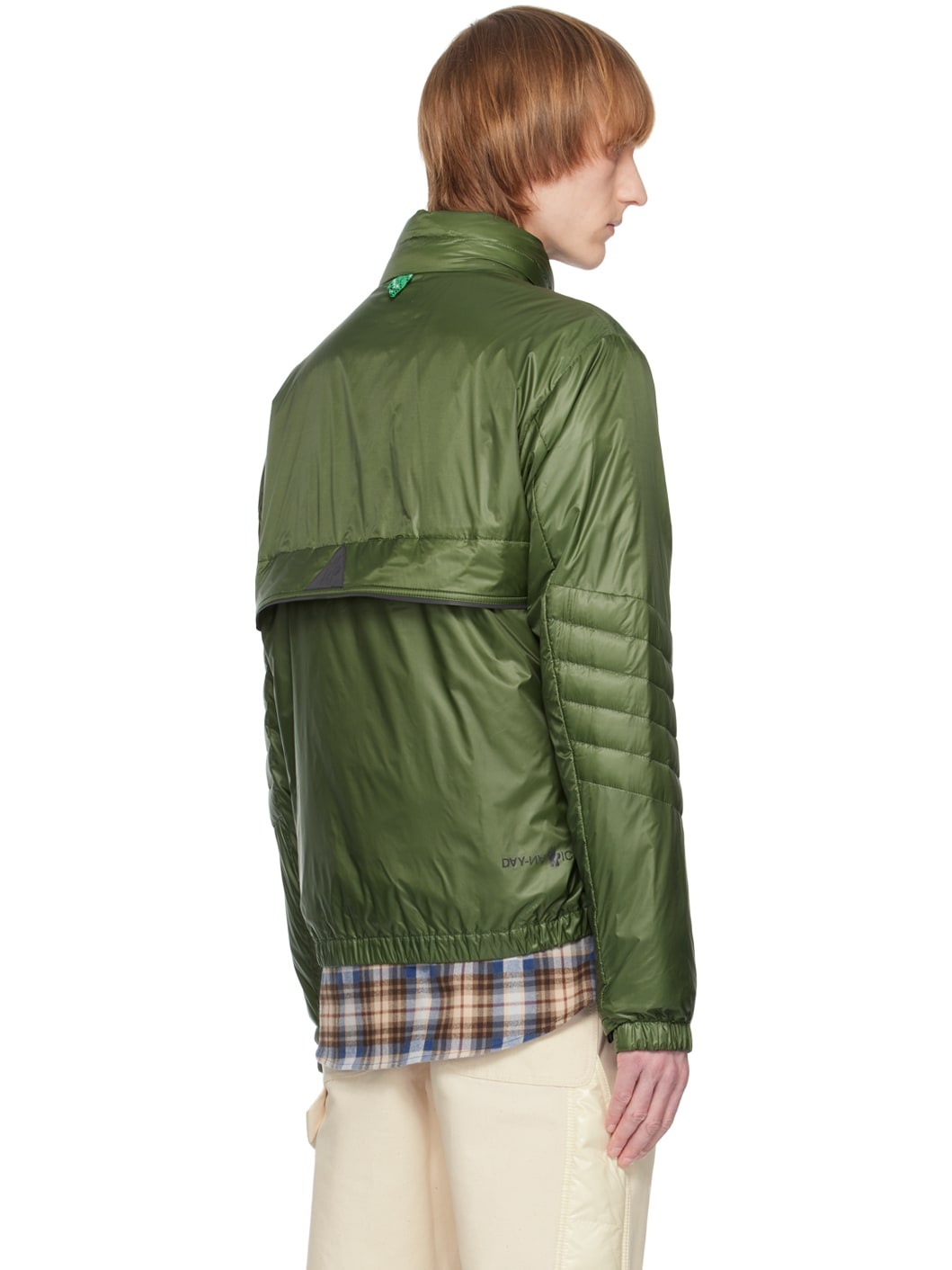 Khaki Althaus Short Down Jacket - 3