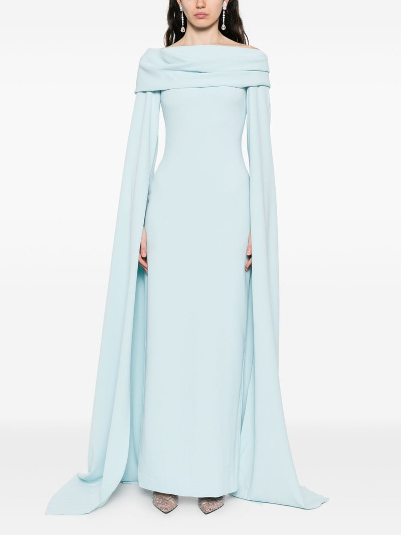 SOLACE LONDON The Nuri off-shoulder maxi dress outlook