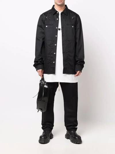 Rick Owens DRKSHDW button-up lightweight jacket outlook