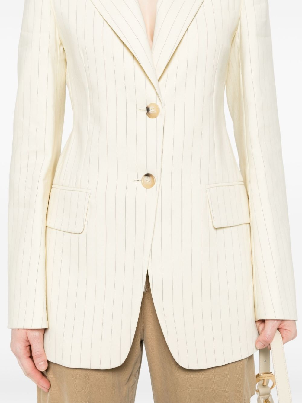 Aversa pinstriped blazer - 5