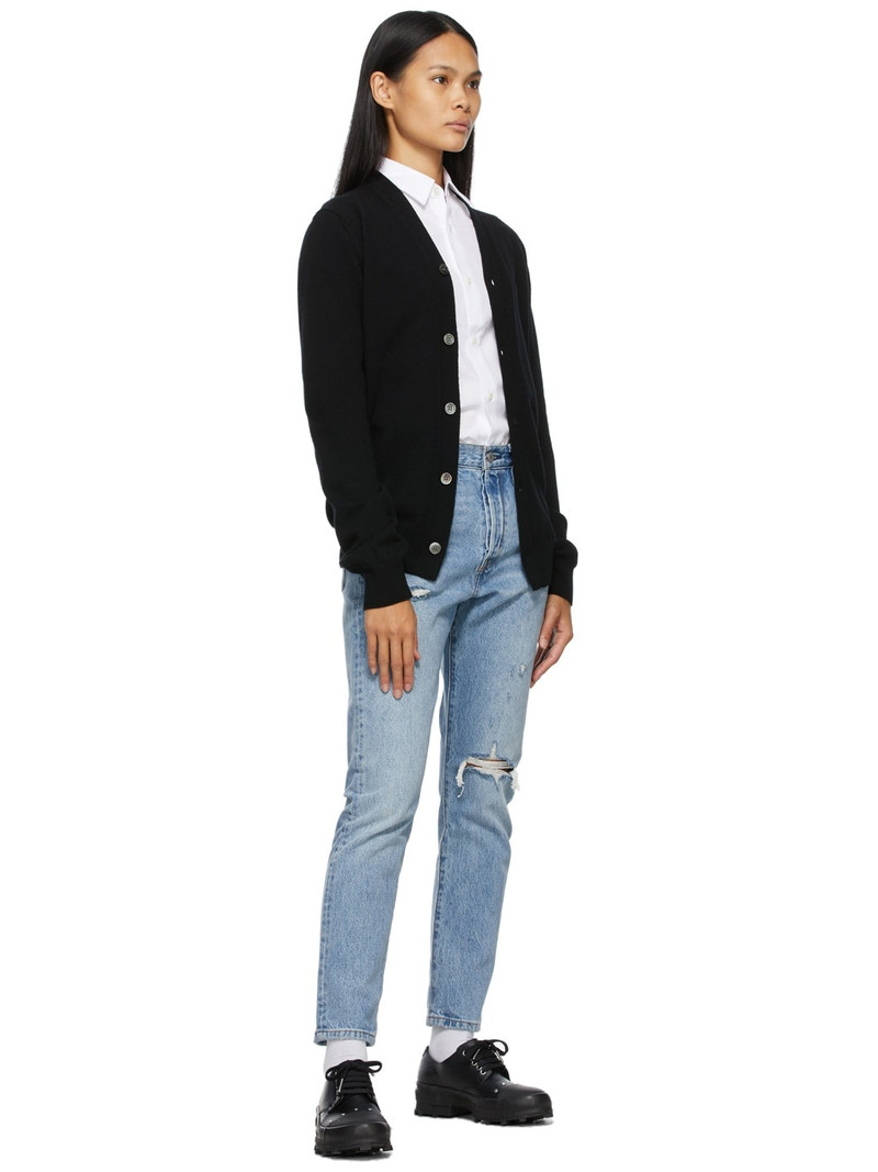 White Heart Patch Shirt 4