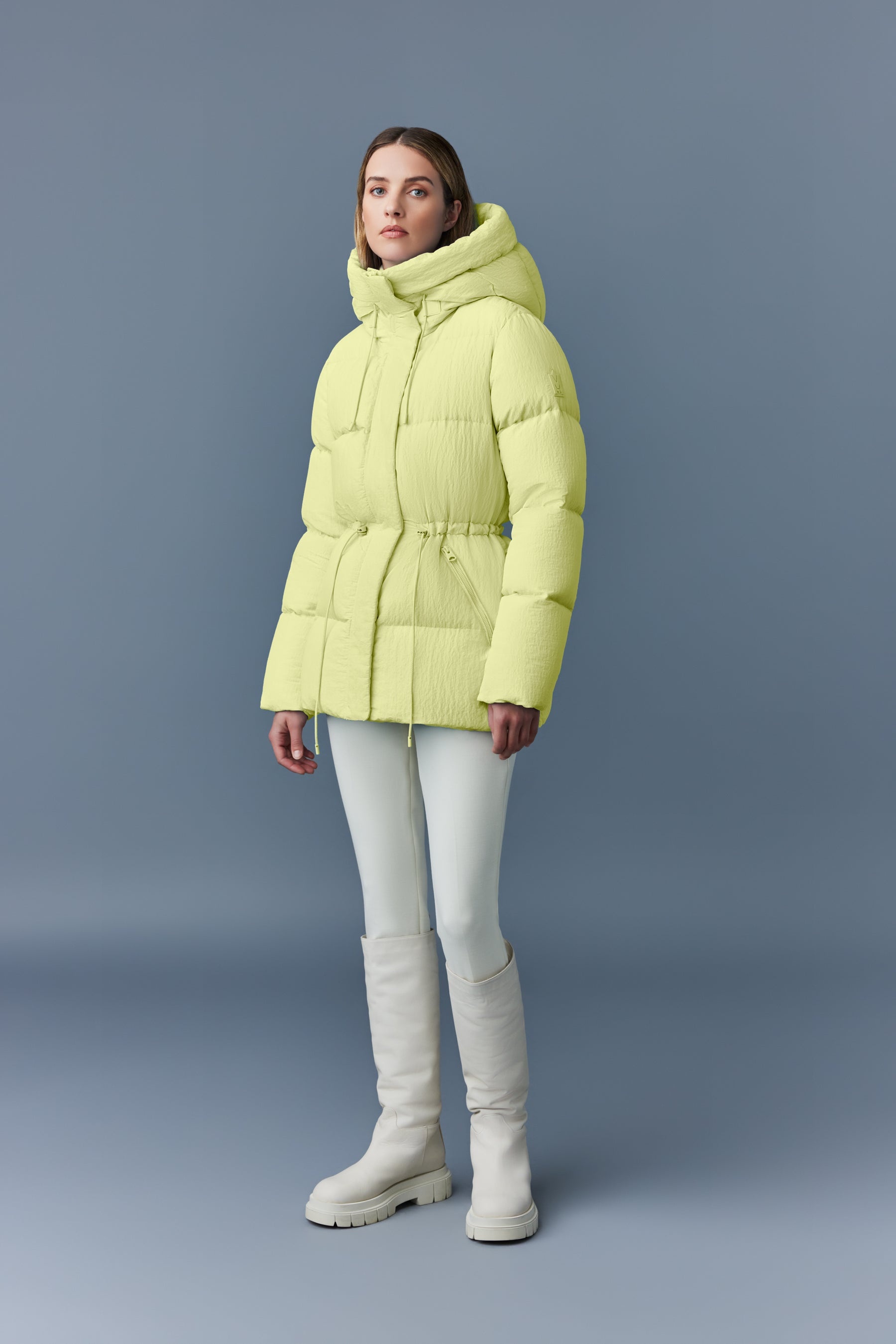 FREYA-TR tactile ripstop light down jacket - 2
