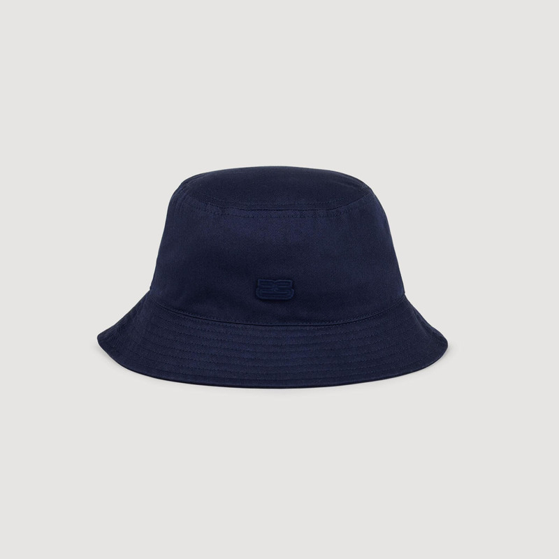 COTTON BUCKET HAT WITH PATCH 1