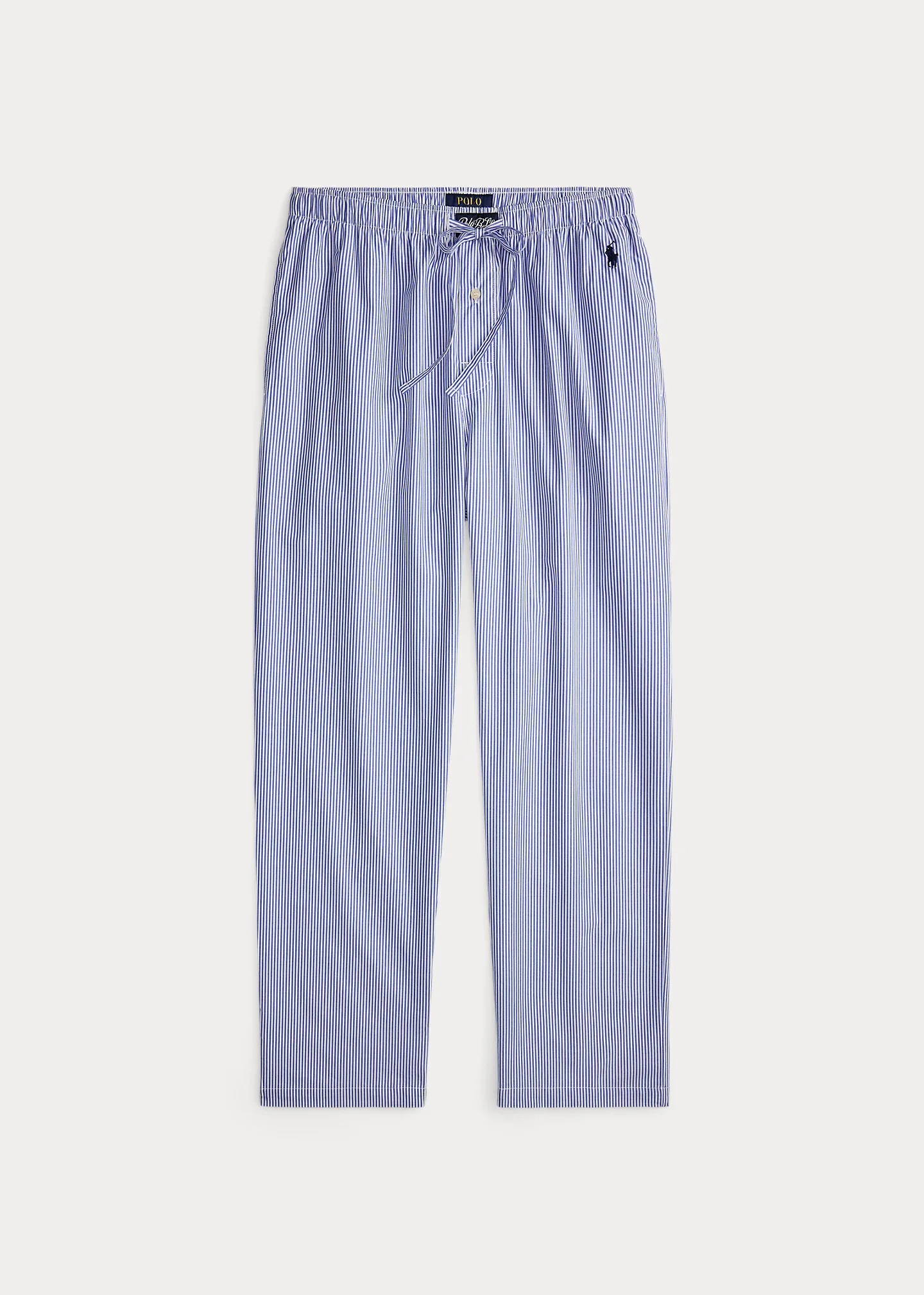 Striped Cotton Pajama Pant - 1