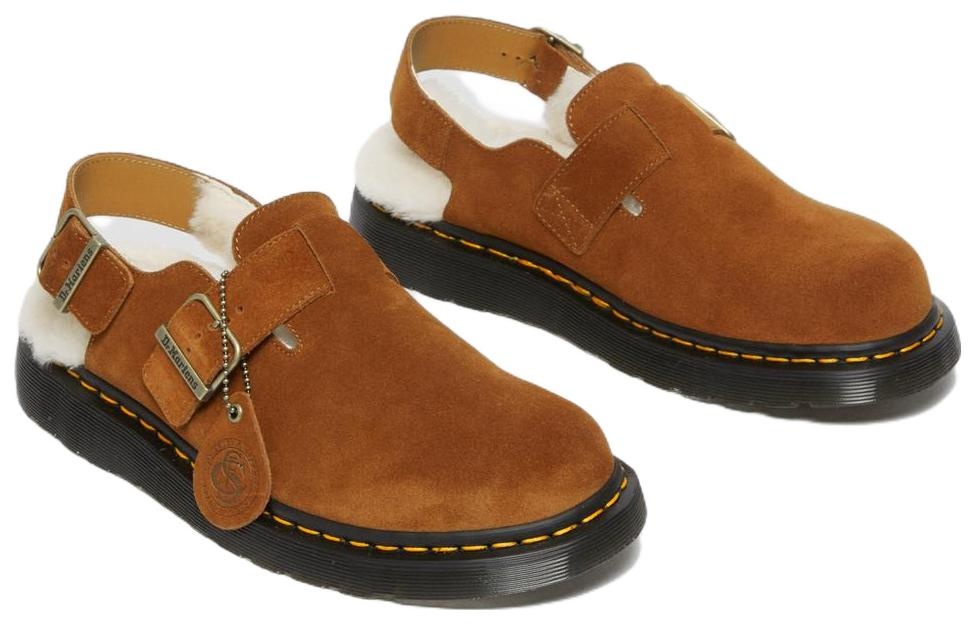 Dr. Martens Jorge Shearling Slingback Mule 'Brown' 27717999 - 3