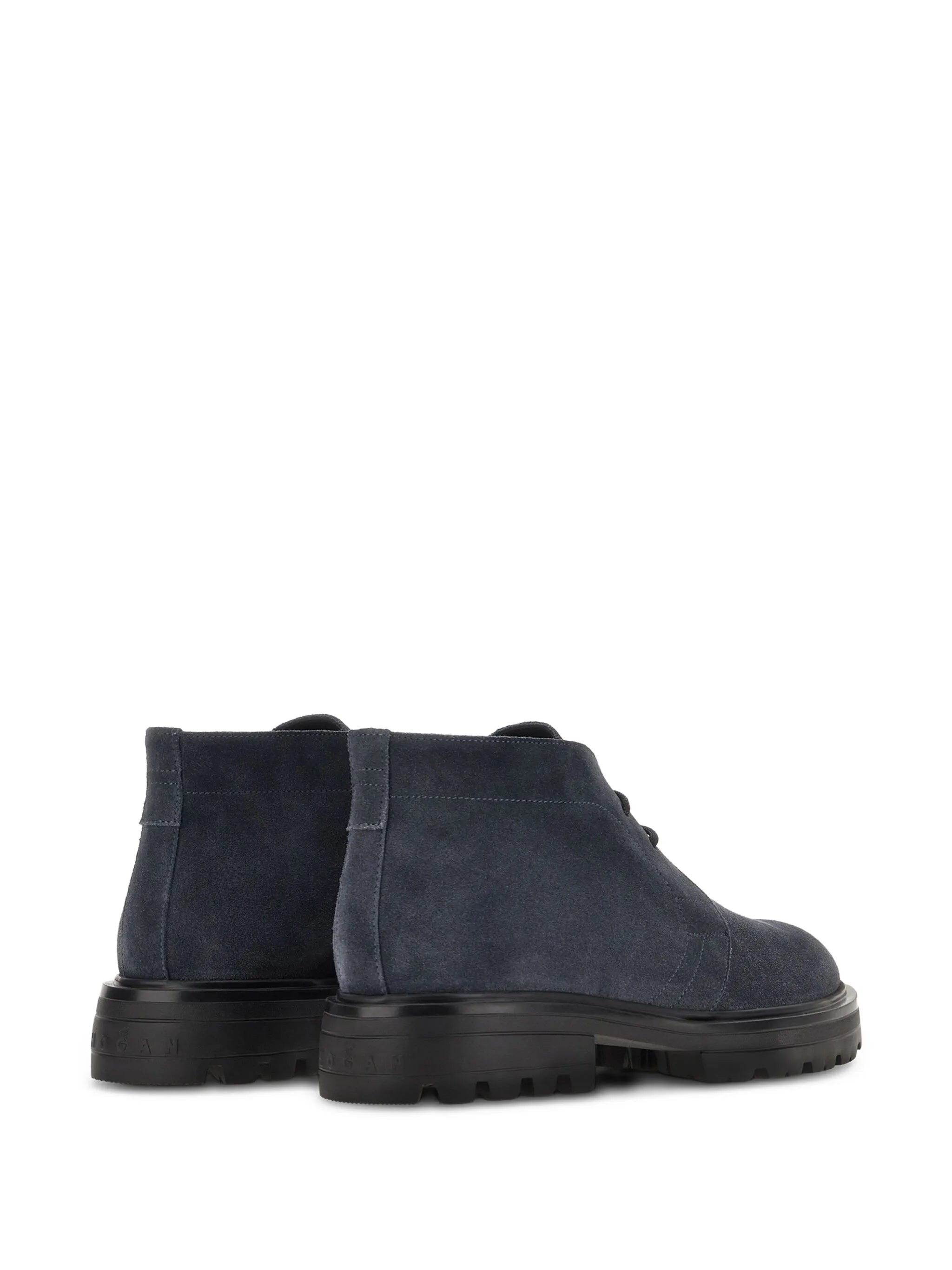 Hogan Suede Boots - 4