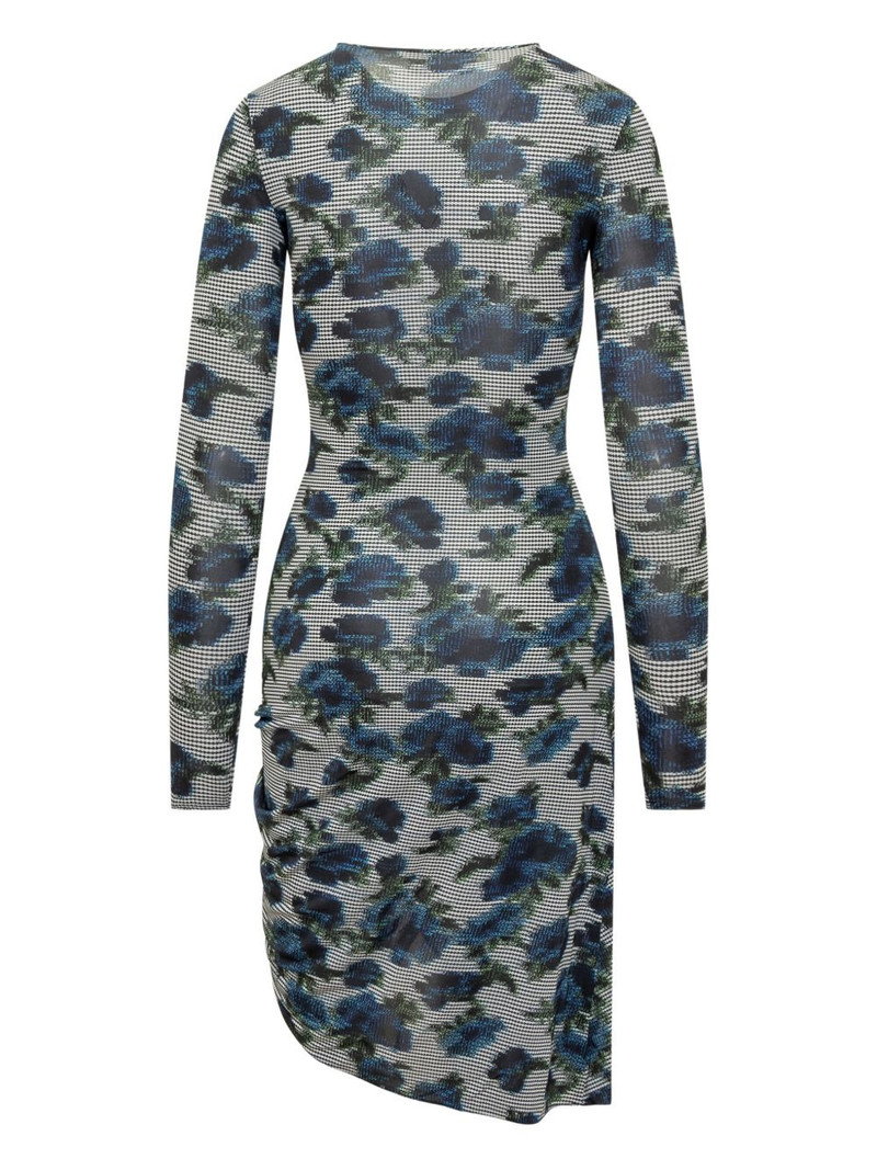 floral knot midi dress 3