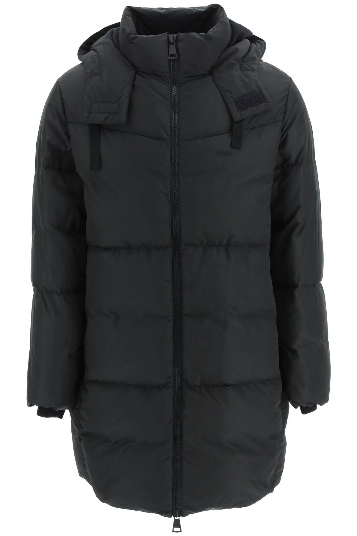 JEREMY LONG RIPSTOP DOWN JACKET - 1