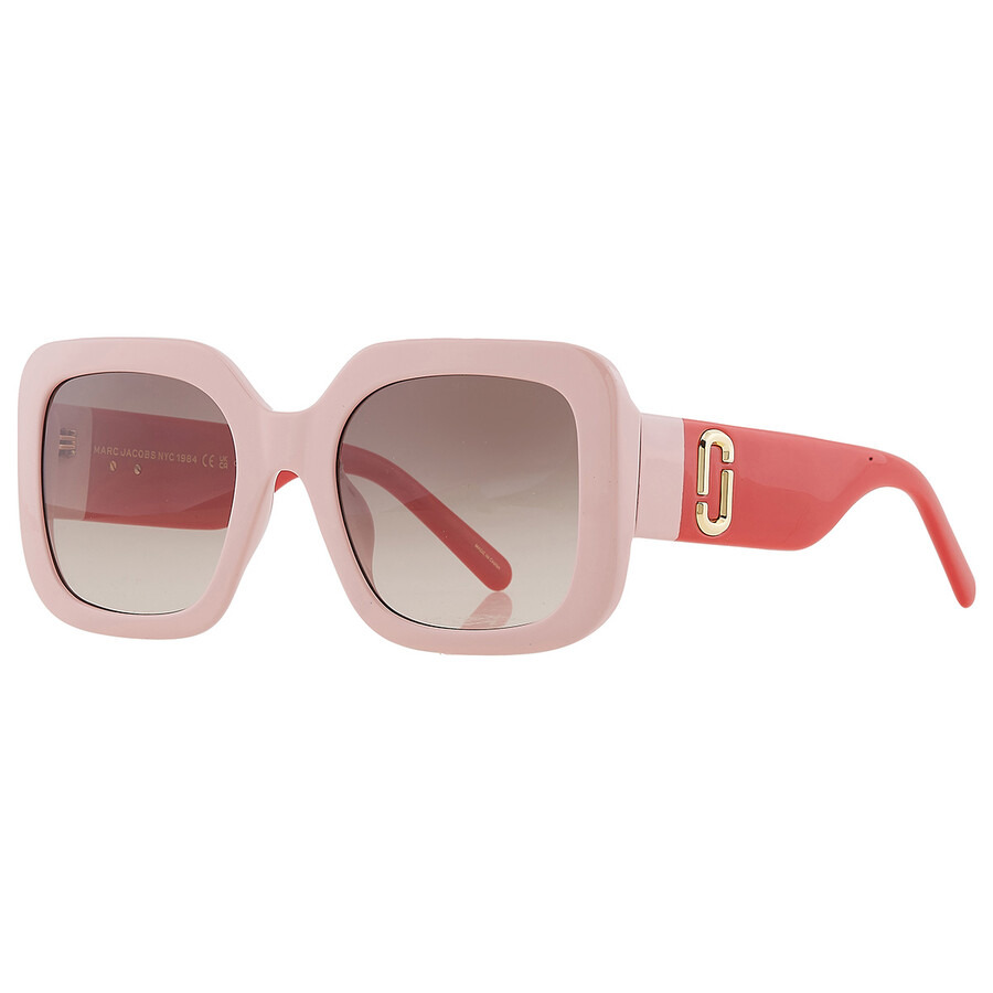 Marc Jacobs Brown Square Ladies Sunglasses MARC 647/S 0C48/HA 53 - 3