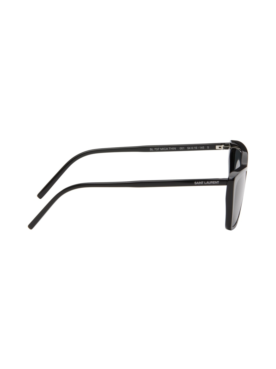 Black SL 737 Mica Thin Sunglasses - 2