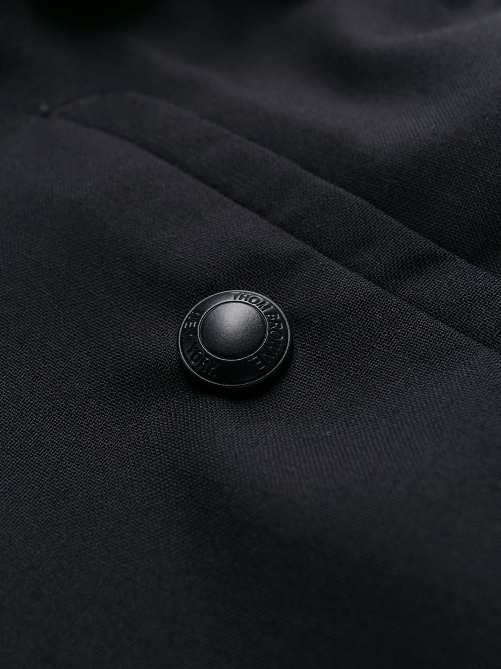 plain weave suiting track pants - 7