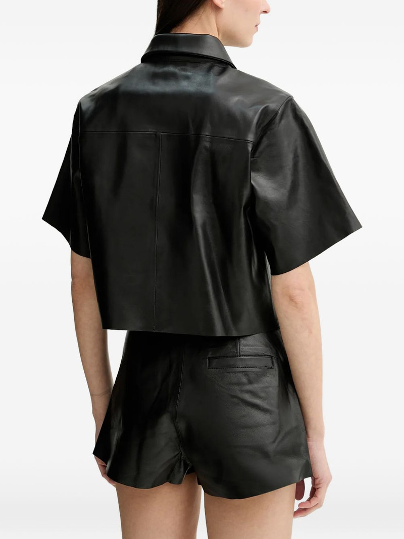 short-sleeve collared top 3