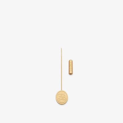 FENDI Golden metal pin outlook