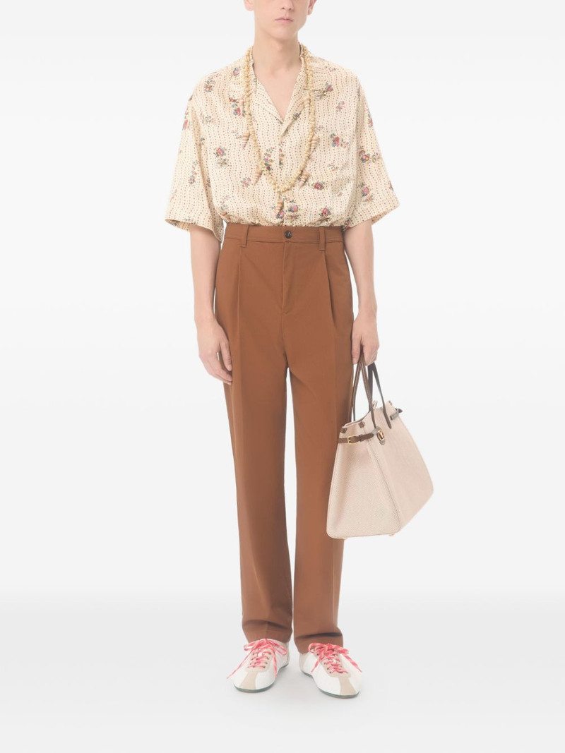 Valentino cotton trousers outlook