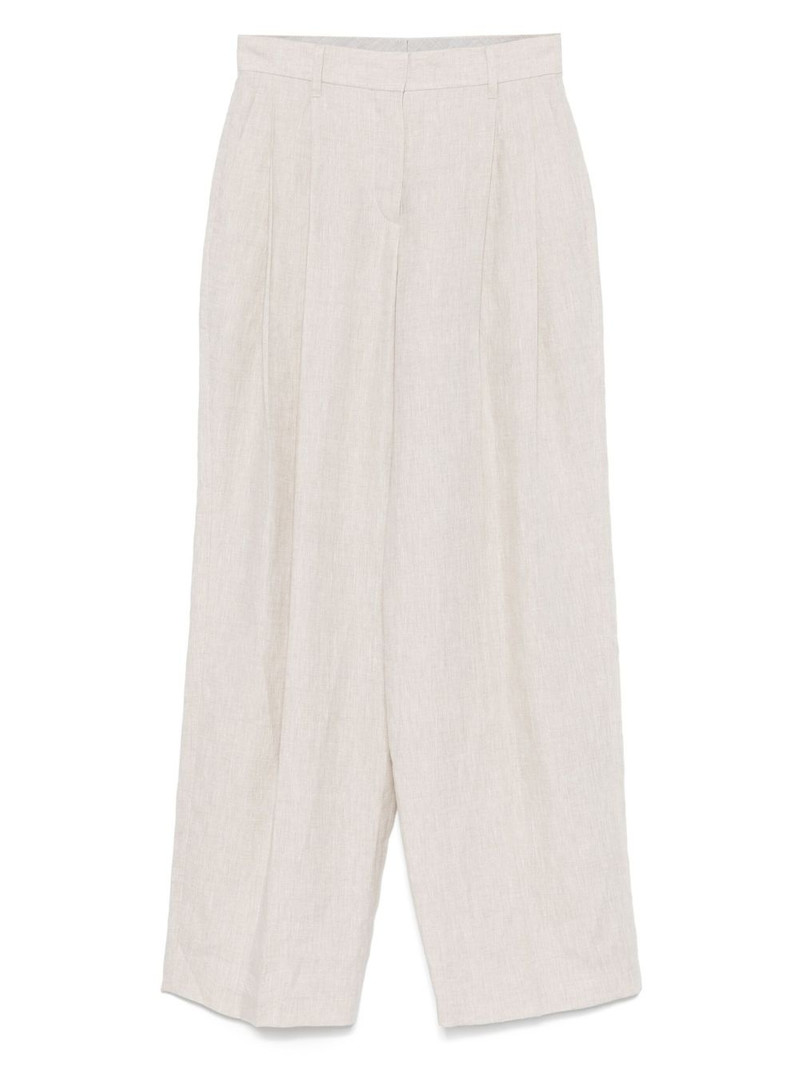 linen trousers - 1