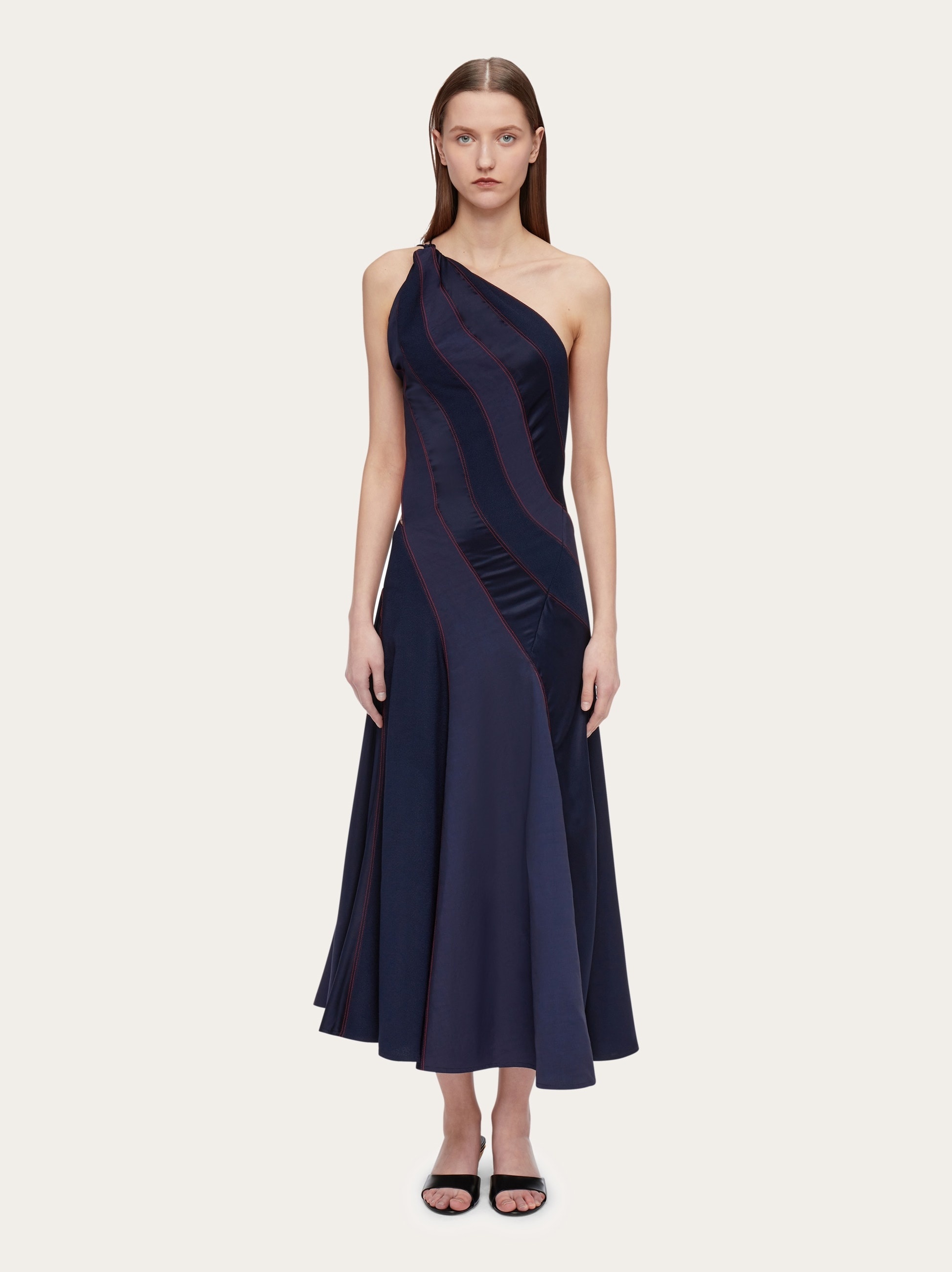 Long one shoulder dress - 2