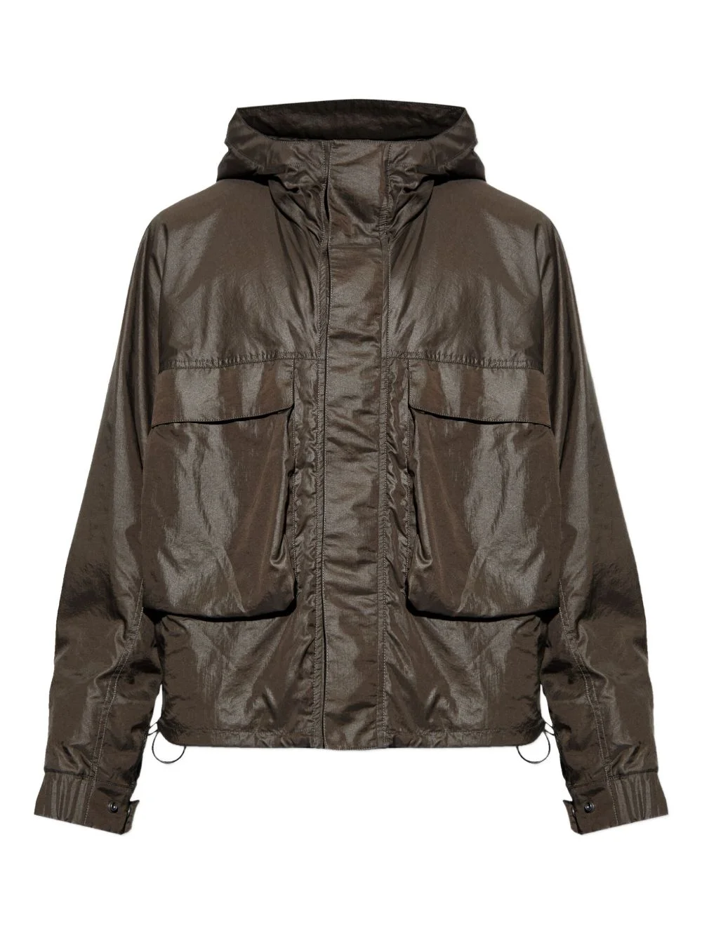 hooded pocket jacket - 1